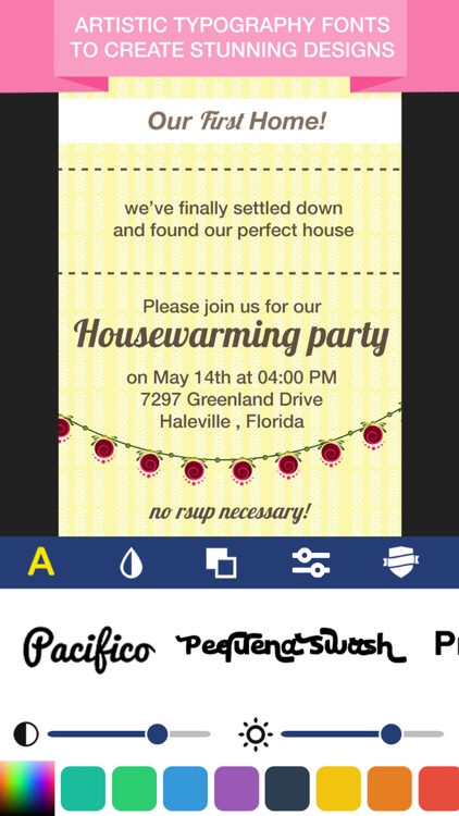 Invitation Maker- Invite Maker screenshot-3