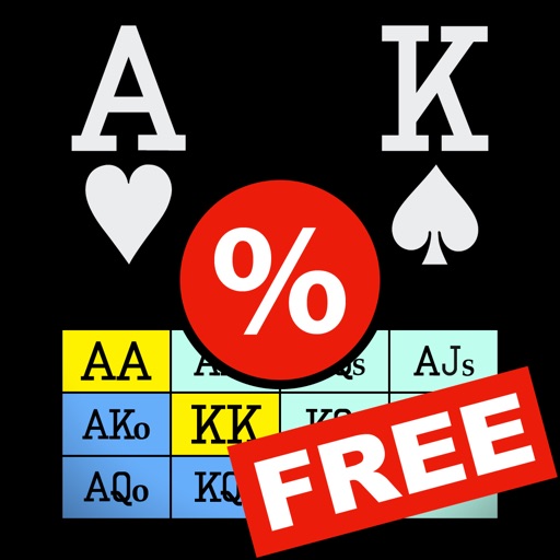 PokerCruncher - Free Preflop - Poker Odds Calc iOS App