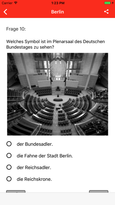 Deutschlandtest screenshot 2