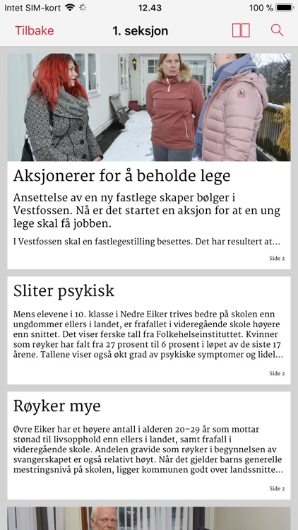 Eikerbladet eAvis screenshot-3