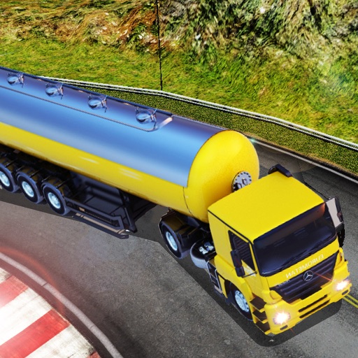 Oil Tanker Fuel Transporter Truck Driver Simulator Icon