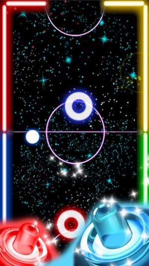 Neon Light Air Hockey 2 : 夜光曲棍球HD 桌上冰球黄金版(圖3)-速報App