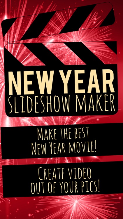 New Year Slideshow Maker – Movie and Video Editor