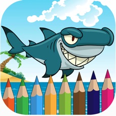 Activities of Shark coloring book for kids games