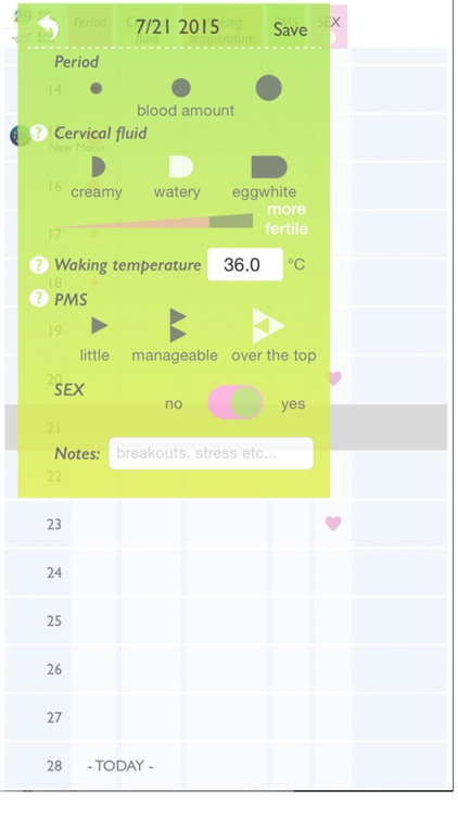 Moon Period Tracker