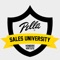 The Pella Sales University App is an interactive learning companion used to deliver leadership excellence, performance drivers, enhancements to the Pella selling process, and product expertise throughout the organization