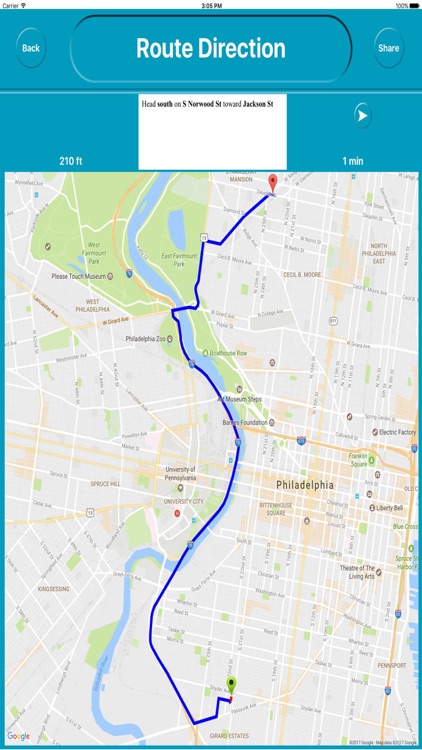 Philadelphia PA USA Offline City Maps Navigation screenshot-4