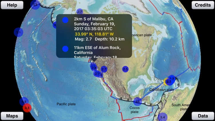 Earthquake Finder screenshot-3