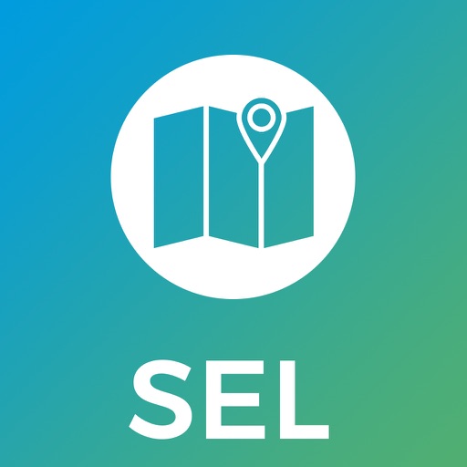 Seoul city maps icon