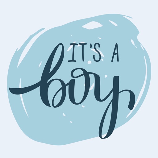 Its A Boy New Baby Sticker Pack icon