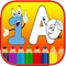 123 ABC Alphabet Kids Coloring Book Free - Phonics
