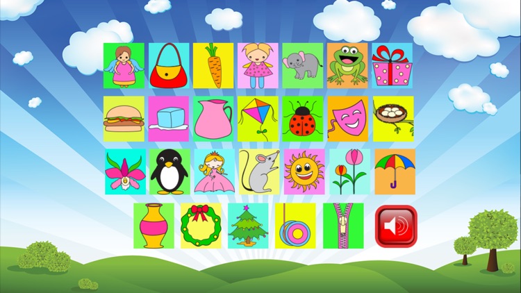 Learn Vocabulary Alphabet Flashcards for Preschool