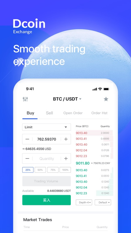 Dcoin - Bitcoin Exchange screenshot-3