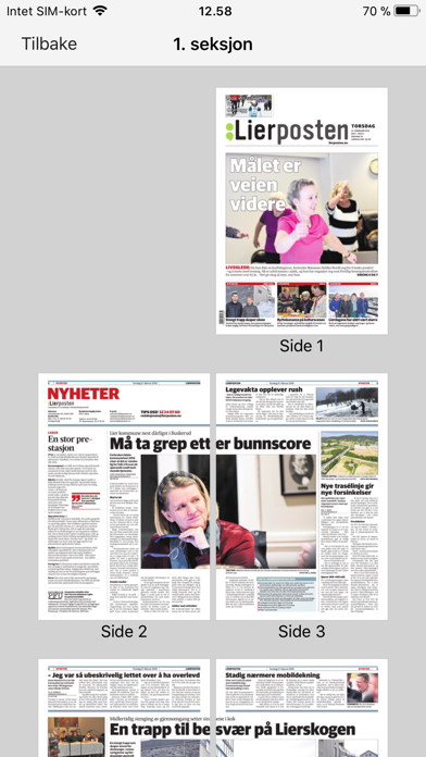 Lierposten eAvis screenshot 4