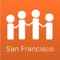 The SF HUD Count app allows SF Count volunteers to see which team they are assigned to, view the survey area maps associated with their team, and submit a survey for each homeless individual they encounter