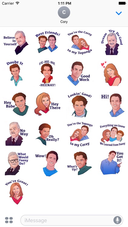 Boy Meets World Stickers