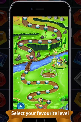 Crystal Mania Match 3 Unlimited Puzzle screenshot 4