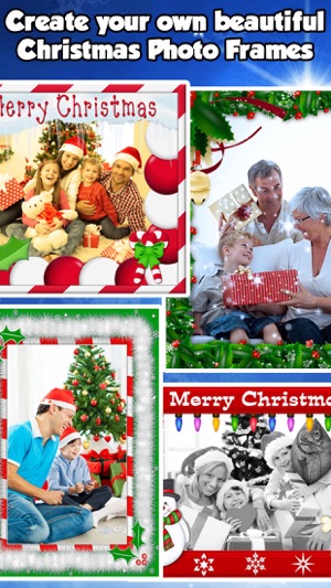 Christmas Photo Frames Editor