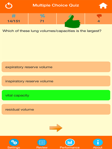 Human Body Parts : Lungs Quiz screenshot 2