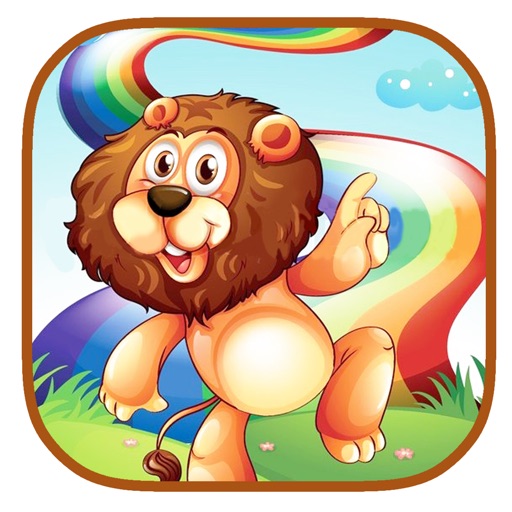 Lion Queen Holiday Coloring Page For Kids iOS App