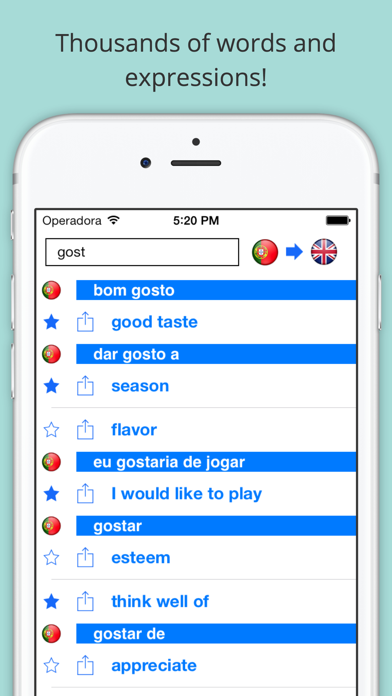 How to cancel & delete Offline English Portuguese Dictionary (Dicionário) from iphone & ipad 3