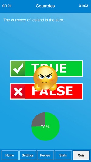 True False : World Geography Quiz(圖3)-速報App