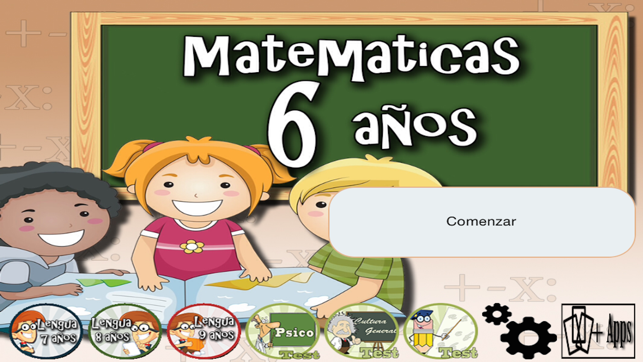 Matemáticas 6 años