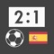 Live Scores for La Liga Santander 2022/2023 is the app that will allow you to follow the matches of Football Championship in Spain, even you do not have possibility to watch TV or live stream
