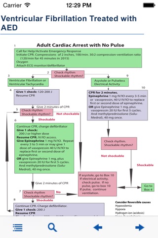 ACLS 2015 American Hrt Guidelines screenshot 2