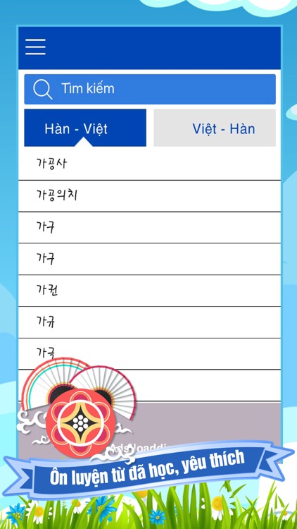 Từ điển Việt - Hàn - Việt