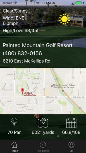 Painted Mountain Golf Tee Times(圖2)-速報App