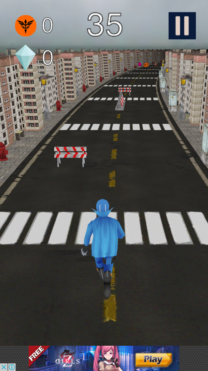 3D Mighty Rangers Runner