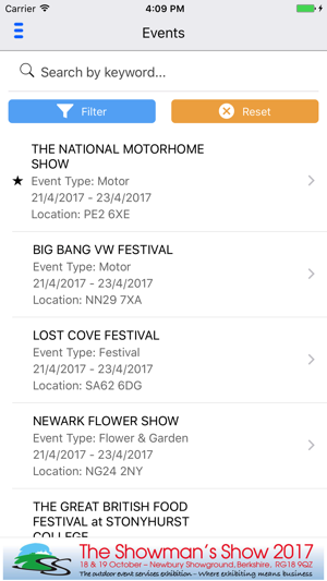 Showman's Directory Events(圖2)-速報App