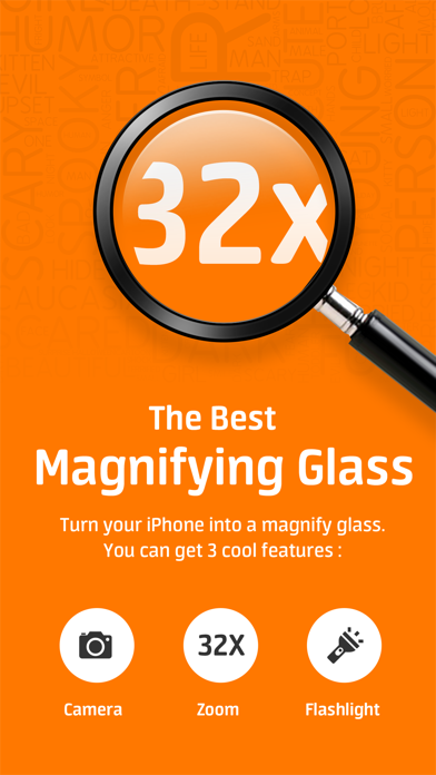 Magnifying Glass Pro- Magnifier with Flashlight Screenshot 1