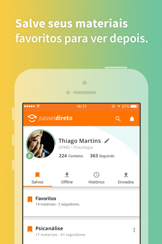 Passei Direto - App de Estudos screenshot 4