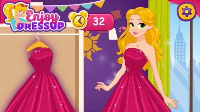 Enjoy Dressup - Fashionista Makeup Game(圖1)-速報App