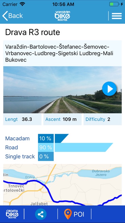 Varazdin Bike Routes screenshot-3