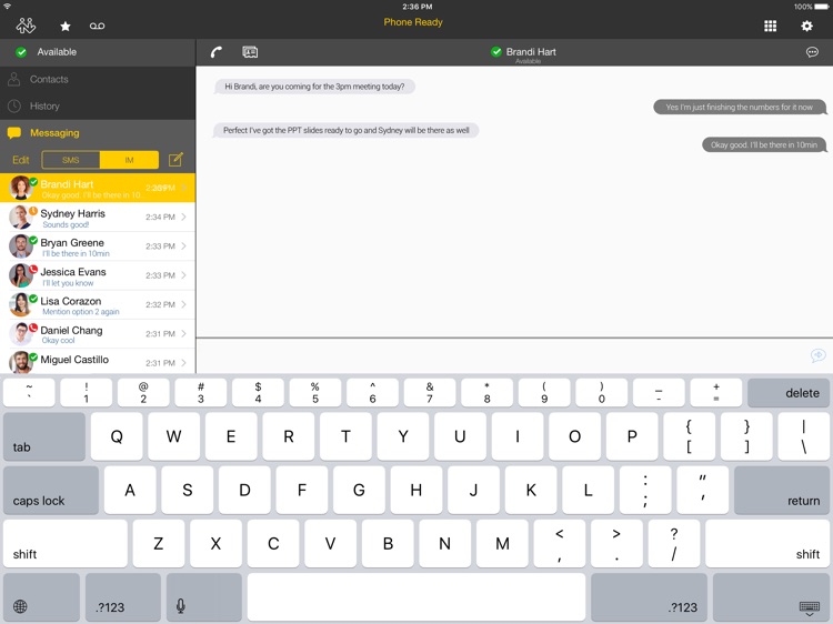 Bria VoIP Softphone SIP Client for iPad screenshot-4