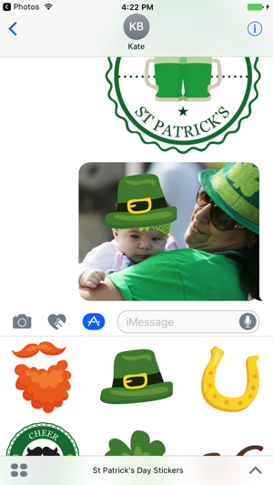 Happy St Patrick's Day Sticker Pack(圖2)-速報App