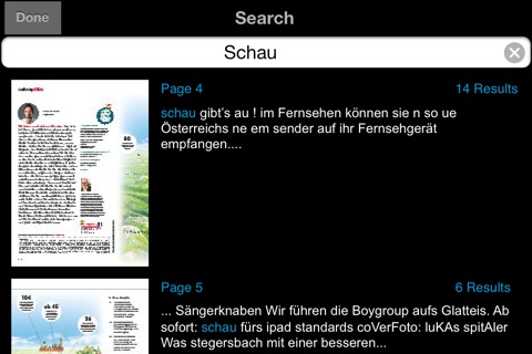 schau Magazin screenshot 3