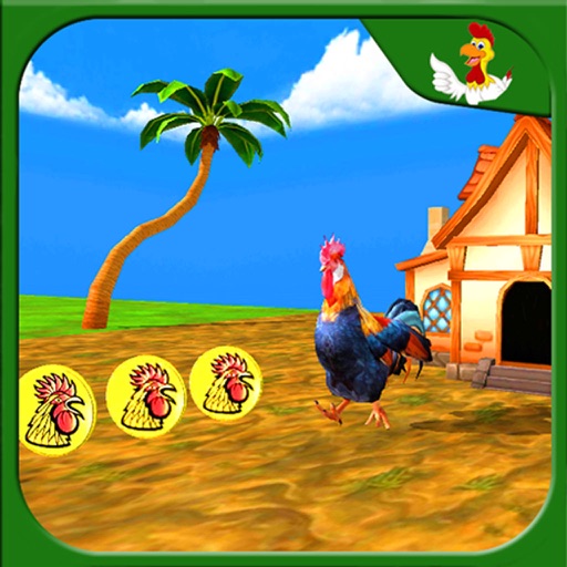 Farm Animal Escape Rooster Run - New Gallo Runner iOS App