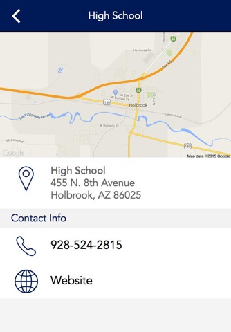 Holbrook Unified School District screenshot 2