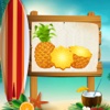 A Pineapple On The Beach