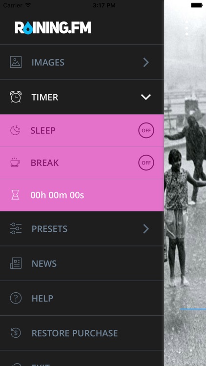 Raining.fm Official App
