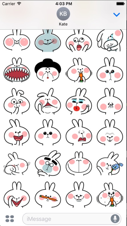 Cool Rabbit Face screenshot-3