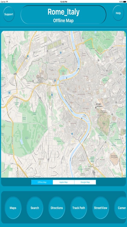 Rome Italy Offline City Maps with Navigation