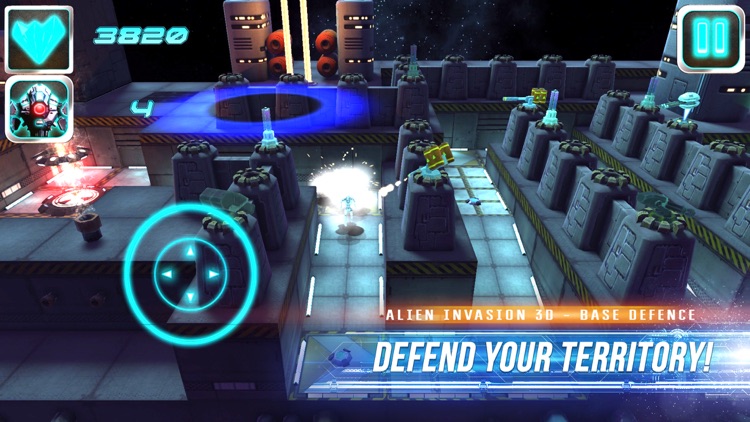 Alien Invasion 3D - Base Defence