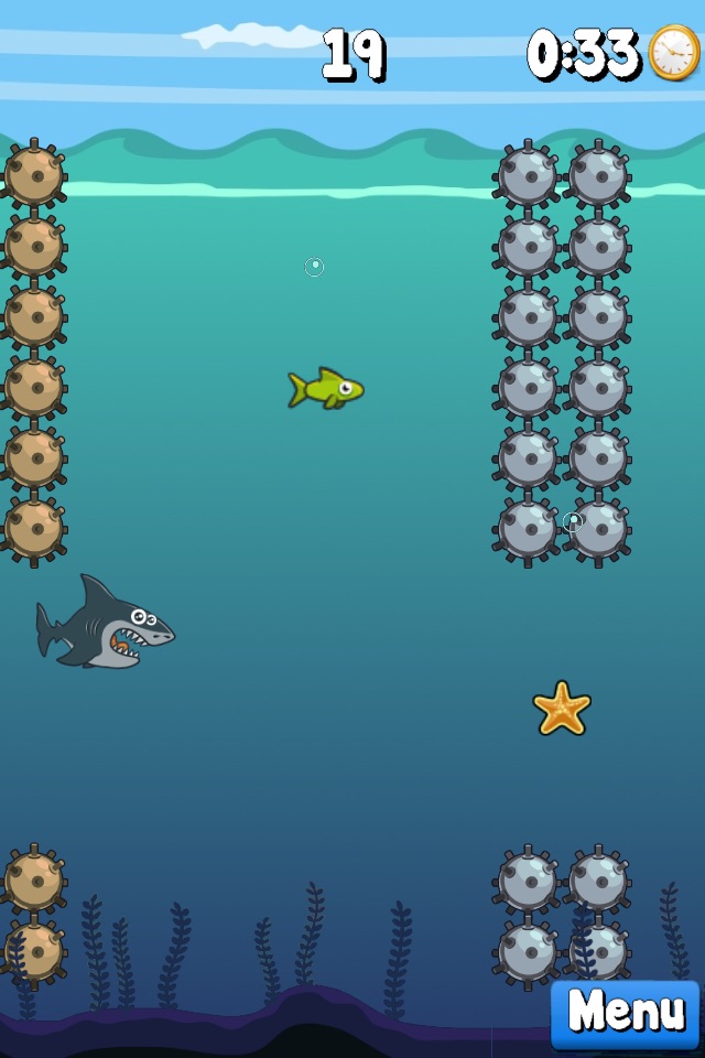 Splashy Sharky - Don’t get mines in endless road! screenshot 3