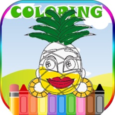 Activities of Vegetables and Fruits coloring