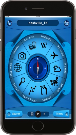 Nashville Tennessee USA - Offline Maps navigator(圖1)-速報App